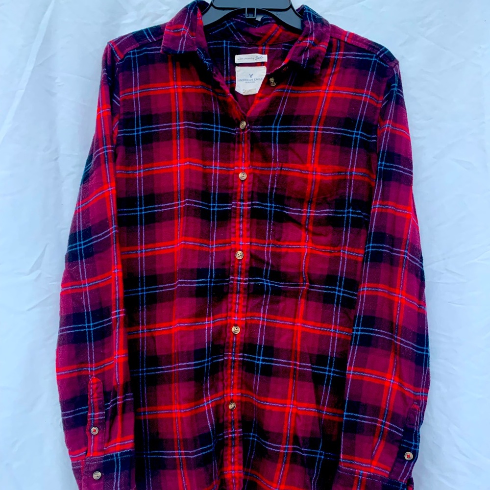 American Eagle Boyfriend Fit Flannel